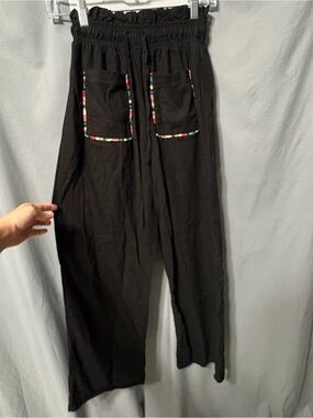 Pastiche by Free People Tina Linen Blend Pants